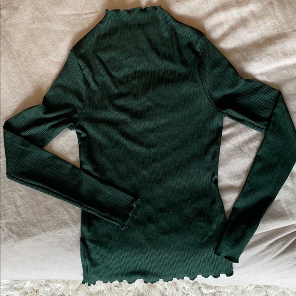 H&M dark green top
